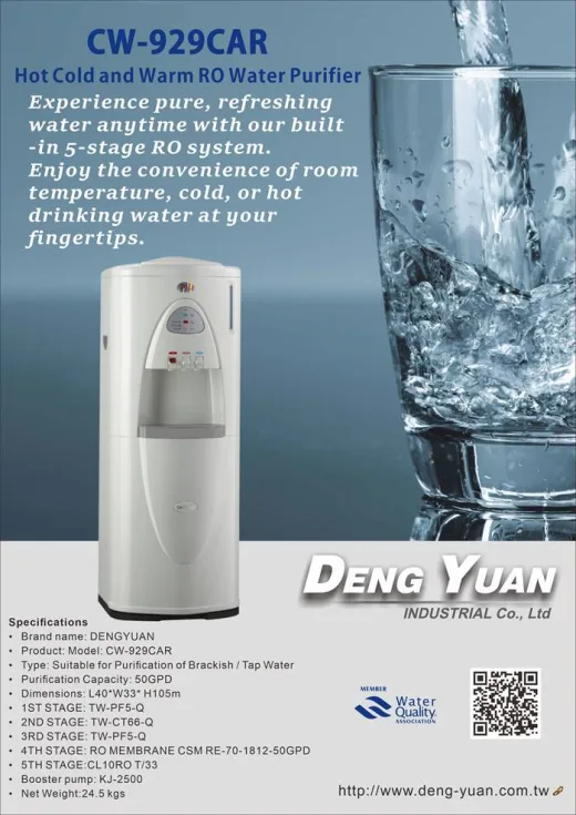 DENG YUAN CW-929 (HOT,COLD,NORMAL) 50-GPD